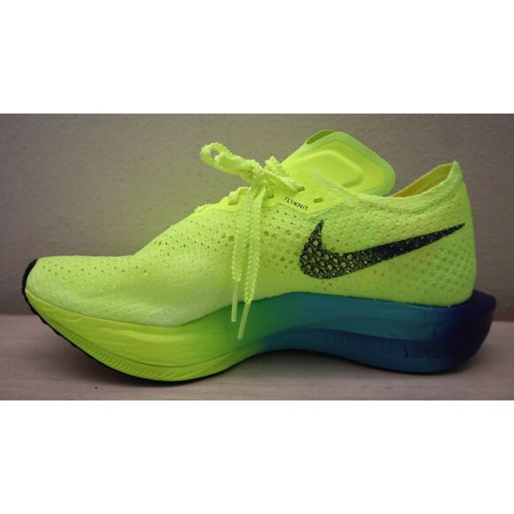 Nike DV4129-700 Men's 7.5 Women's Sz 9 Volt Yellow Vaporfly 3 Running Shoes - Picture 3 of 11